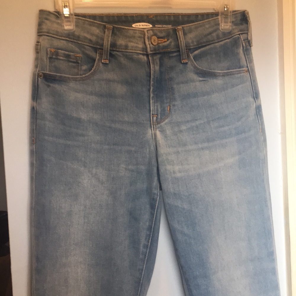 Old Navy Women’s Power Straight Jeans - Never Worn